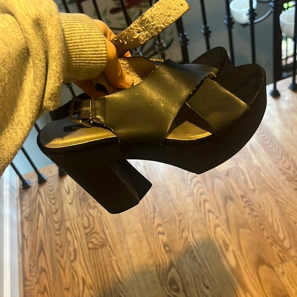 Black heels